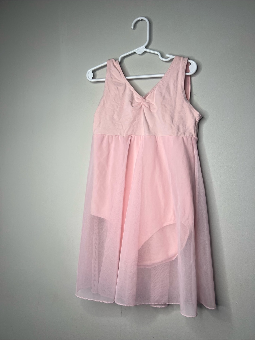 Girls Pink Ballet- Dance Leotard with skirt- size 140 or 9/10